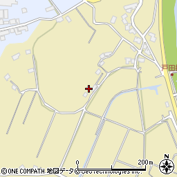 鹿児島県薩摩川内市中村町8208周辺の地図