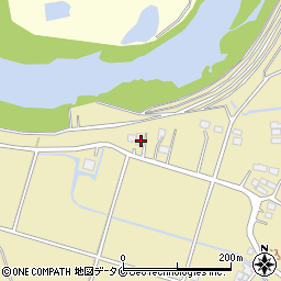 鹿児島県薩摩川内市中村町581周辺の地図