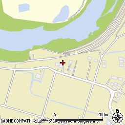 鹿児島県薩摩川内市中村町581-1周辺の地図