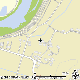 鹿児島県薩摩川内市中村町830周辺の地図