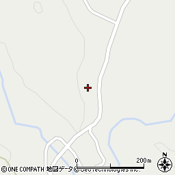 鹿児島県霧島市牧園町上中津川1059周辺の地図