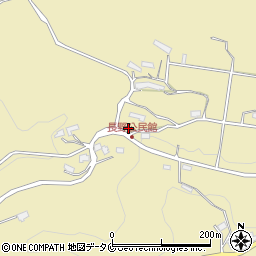 鹿児島県薩摩川内市中村町2804-2周辺の地図