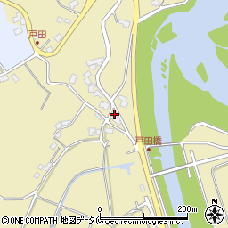 鹿児島県薩摩川内市中村町8677周辺の地図