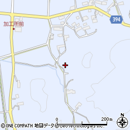 鹿児島県薩摩川内市樋脇町倉野2462-2周辺の地図
