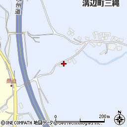 鹿児島県霧島市溝辺町三縄824周辺の地図