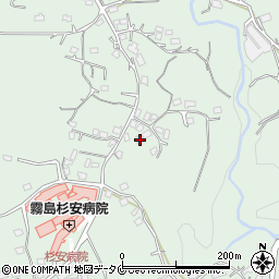 鹿児島県霧島市霧島田口2183周辺の地図