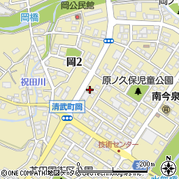 ファミリーマート清武今泉店周辺の地図