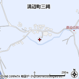 鹿児島県霧島市溝辺町三縄817-1周辺の地図