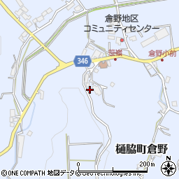 鹿児島県薩摩川内市樋脇町倉野240-2周辺の地図