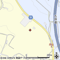 鹿児島県霧島市溝辺町竹子2302周辺の地図