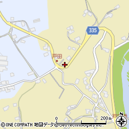鹿児島県薩摩川内市中村町8779周辺の地図