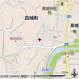 鹿児島県薩摩川内市高城町1413-3周辺の地図