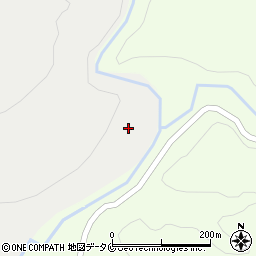 鹿児島県霧島市牧園町上中津川2089周辺の地図