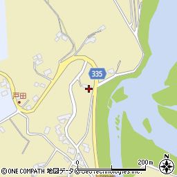 鹿児島県薩摩川内市中村町8724周辺の地図