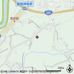 鹿児島県霧島市霧島田口2700周辺の地図