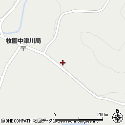 鹿児島県霧島市牧園町上中津川944周辺の地図