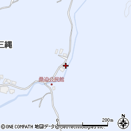 鹿児島県霧島市溝辺町三縄793周辺の地図