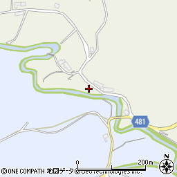 鹿児島県霧島市横川町下ノ2588周辺の地図