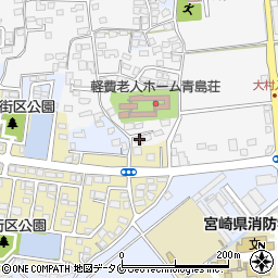 宮崎県宮崎市本郷南方2600-2周辺の地図