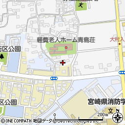 宮崎県宮崎市本郷南方2600-7周辺の地図