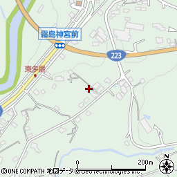 鹿児島県霧島市霧島田口2490周辺の地図