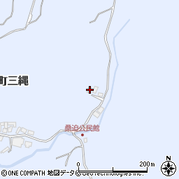 鹿児島県霧島市溝辺町三縄791周辺の地図