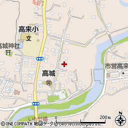 鹿児島県薩摩川内市高城町1450-2周辺の地図