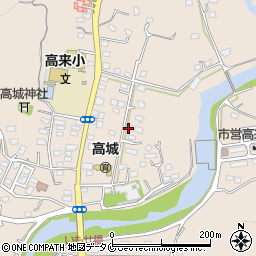 鹿児島県薩摩川内市高城町1450-3周辺の地図