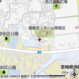 宮崎県宮崎市本郷南方2600-1周辺の地図