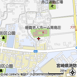 宮崎県宮崎市本郷南方2600-11周辺の地図