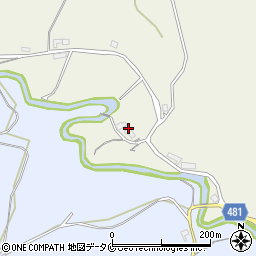 鹿児島県霧島市横川町下ノ2584周辺の地図