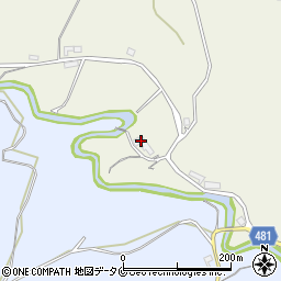 鹿児島県霧島市横川町下ノ2586周辺の地図