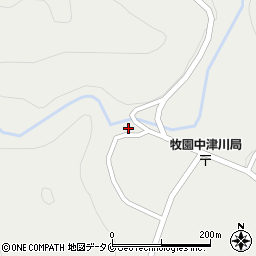 鹿児島県霧島市牧園町上中津川133周辺の地図