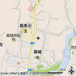 鹿児島県薩摩川内市高城町1438-1周辺の地図
