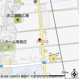 宮崎県宮崎市本郷南方2517周辺の地図