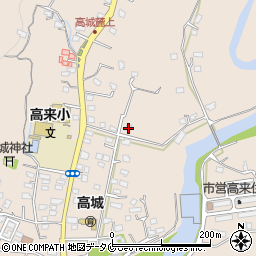 鹿児島県薩摩川内市高城町3449-2周辺の地図