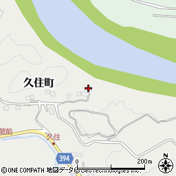 鹿児島県薩摩川内市久住町747周辺の地図