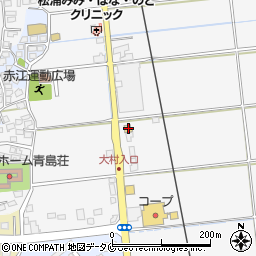 ローソン宮崎本郷南方店周辺の地図