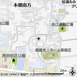 宮崎県宮崎市本郷南方2467周辺の地図