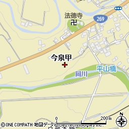 宮崎県宮崎市清武町今泉甲2436-3周辺の地図