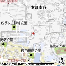 宮崎県宮崎市本郷南方4555周辺の地図
