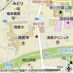 公文式宮崎清武西新町教室周辺の地図
