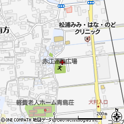 赤江老人福祉センター周辺の地図