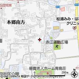 宮崎県宮崎市本郷南方2657周辺の地図