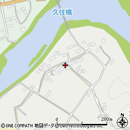 鹿児島県薩摩川内市久住町543周辺の地図