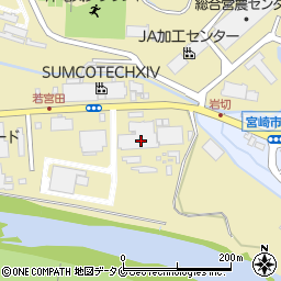 ＳＵＭＣＯＴＥＣＨＸＩＶ株式会社　宮崎工場生産部第一製造課周辺の地図