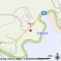 鹿児島県霧島市横川町下ノ2792周辺の地図