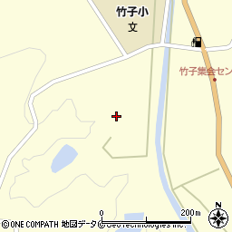 鹿児島県霧島市溝辺町竹子3096周辺の地図