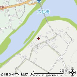 鹿児島県薩摩川内市久住町630-2周辺の地図