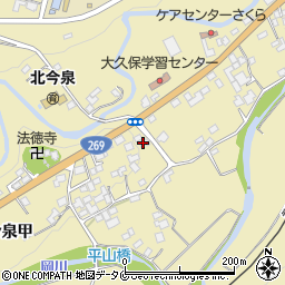 宮崎県宮崎市清武町今泉甲2461-1周辺の地図